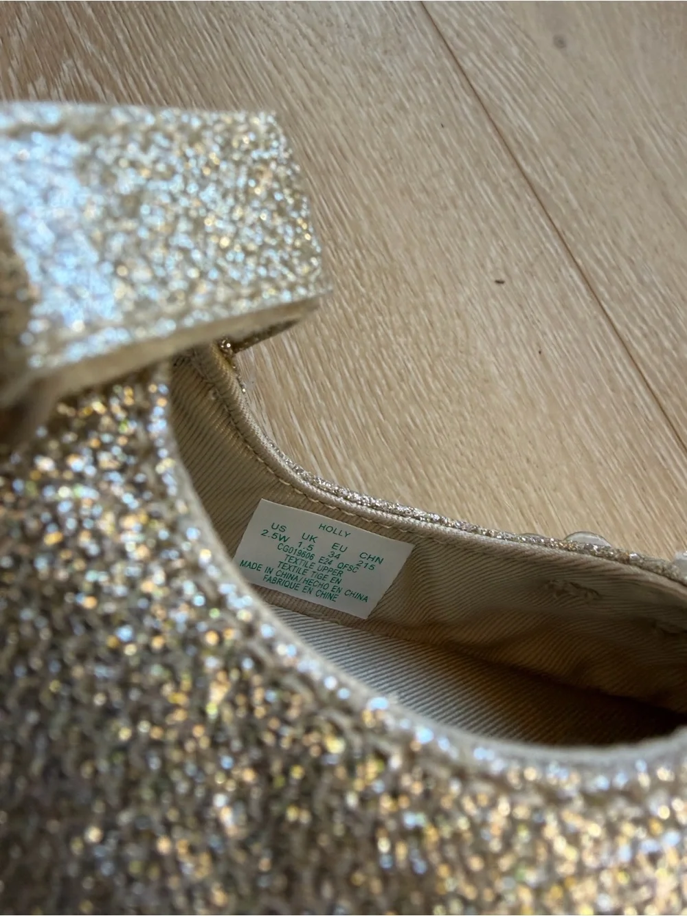 Girls' Stride Rite Holly Mary Jane Shoes - Gold 2.5W